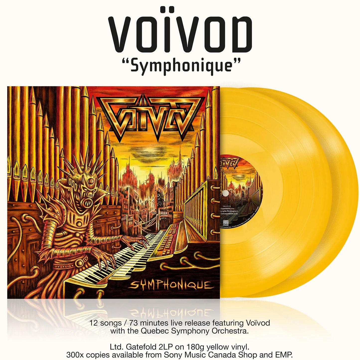 Voivod - Symphonique (Vinyle jaune limité)