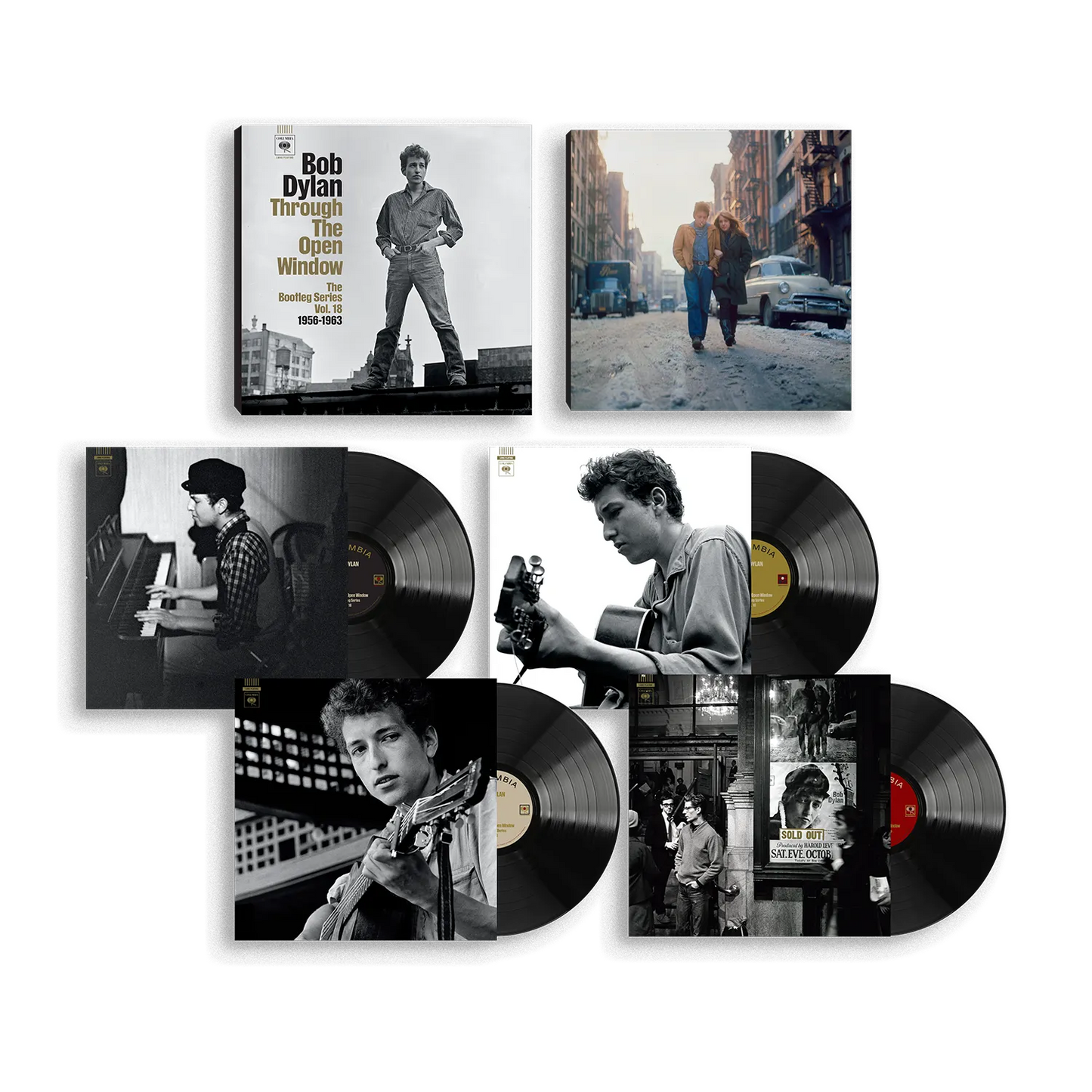 Bob Dylan - The Bootleg Series Vol. 18: Through The Open Window, 1956—1963 Highlight (Coffret vinyle)