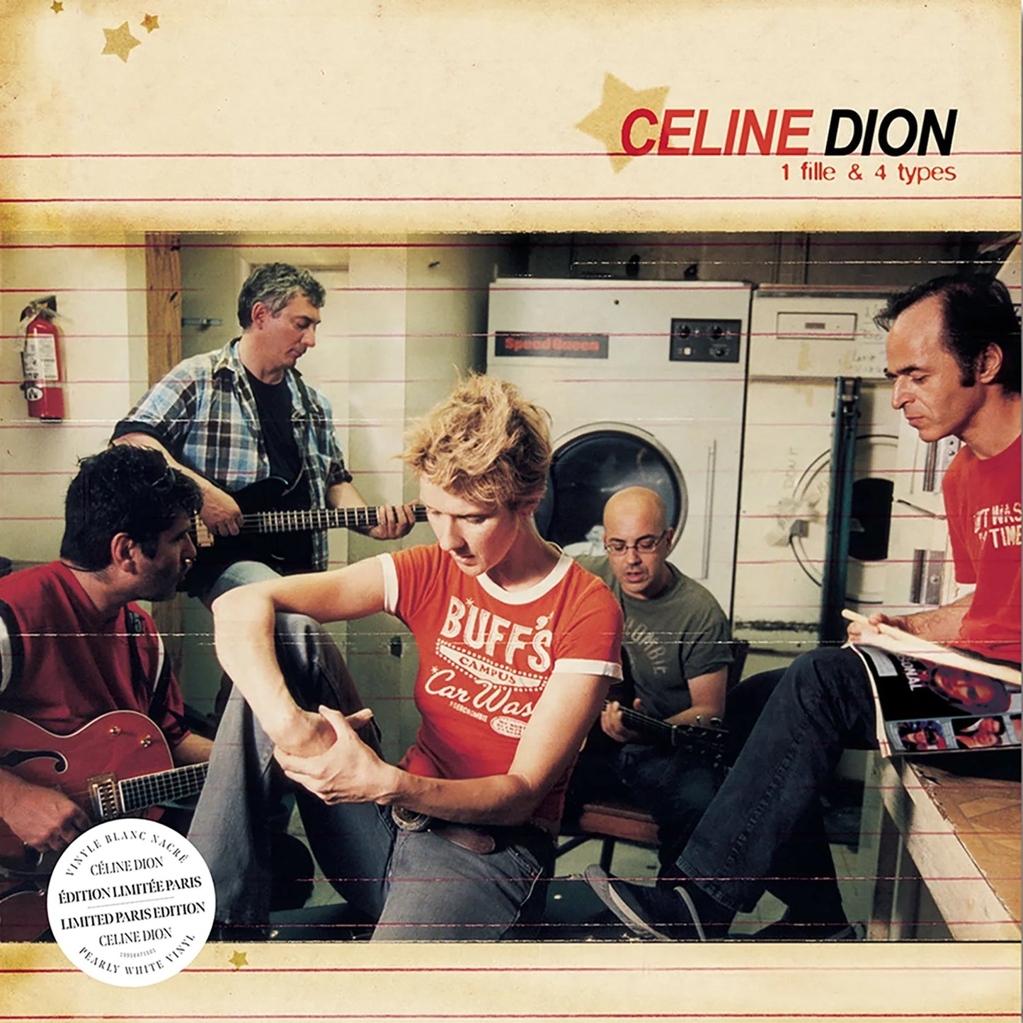 Celine Dion - 1 fille & 4 types (Pearly White Vinyl)