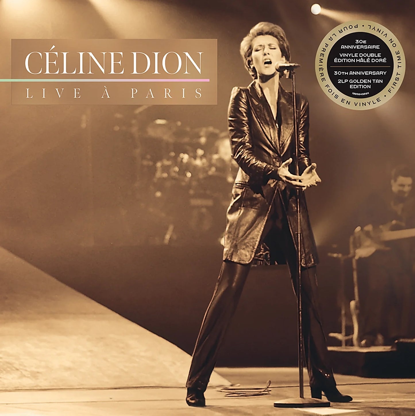 Céline Dion - Live à Paris (Vinyle hâlé doré)