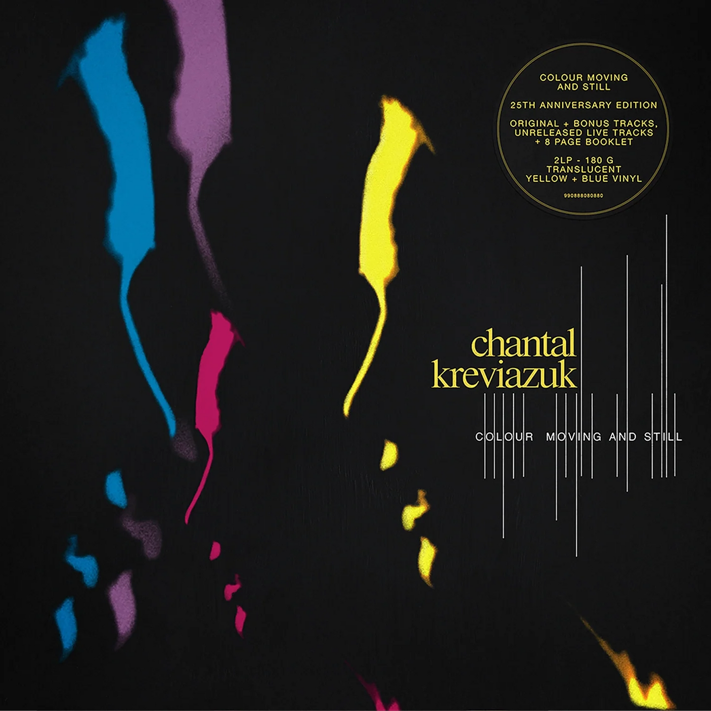 Chantal Kreviazuk - Colour Moving And Still (Deluxe) (Translucent Yellow And Blue Vinyl)