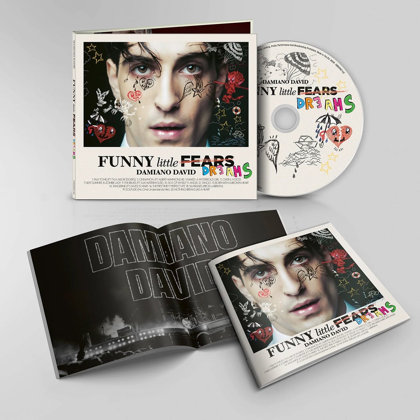 Damiano David - FUNNY little FEARS (DREAMS) (CD)