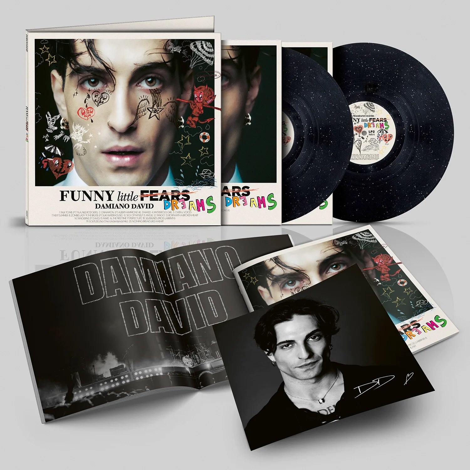 Damiano David - FUNNY little FEARS (DREAMS) (Sparkle Vinyl with