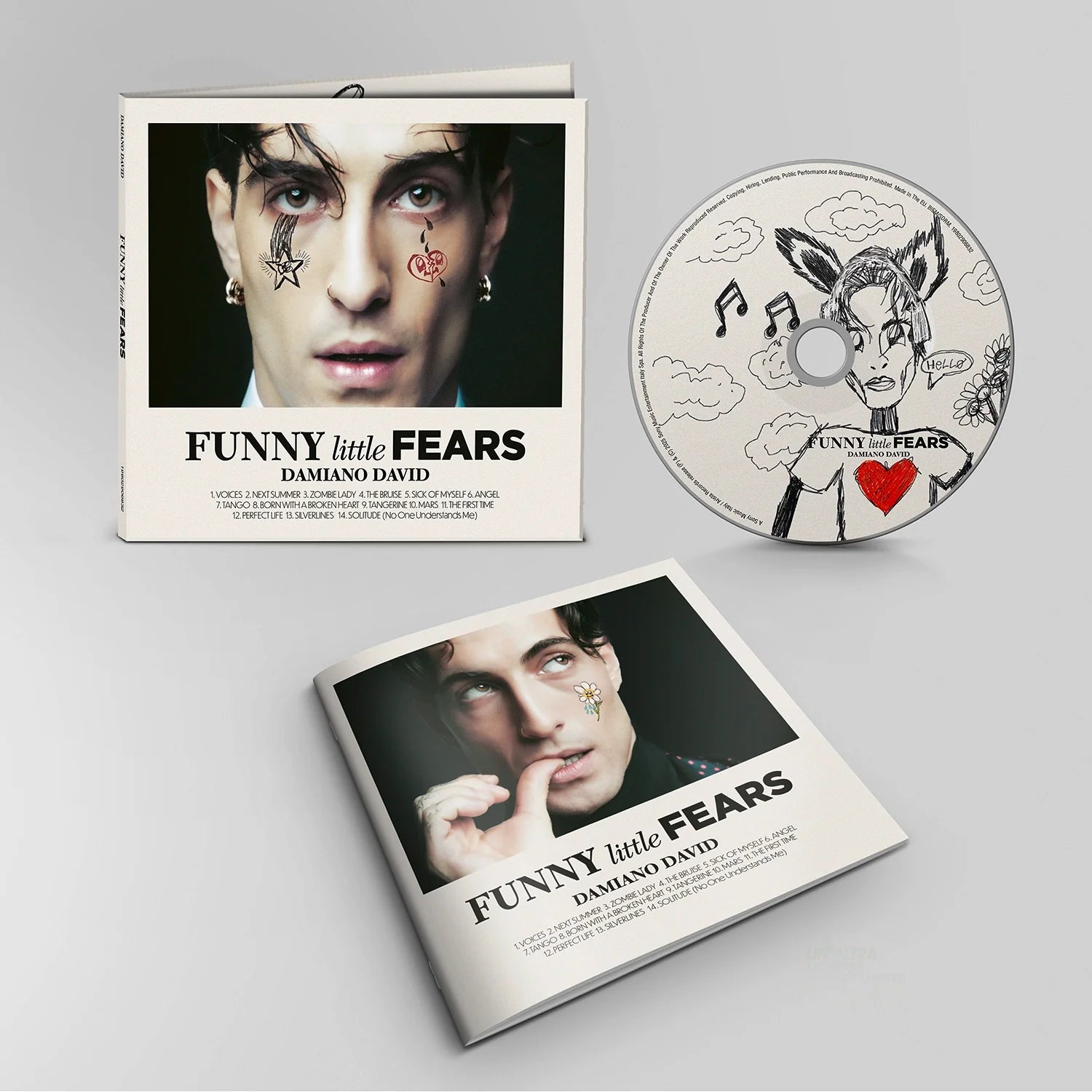 Damiano David - FUNNY little FEARS (CD) – Sony Music Canada Store Damiano David - FUNNY little FEARS (CD) – Sony Music Canada Store