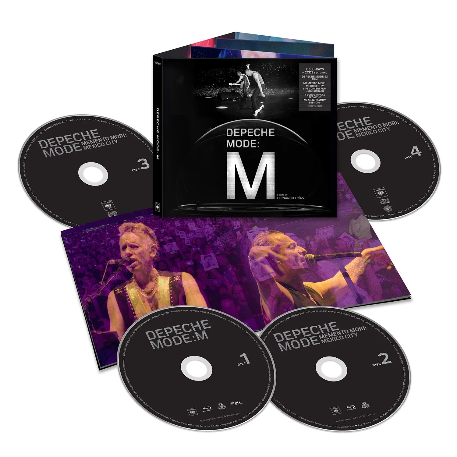 Depeche Mode - Depeche Mode: M (CD + Blu-ray) – Sony Music Canada Store