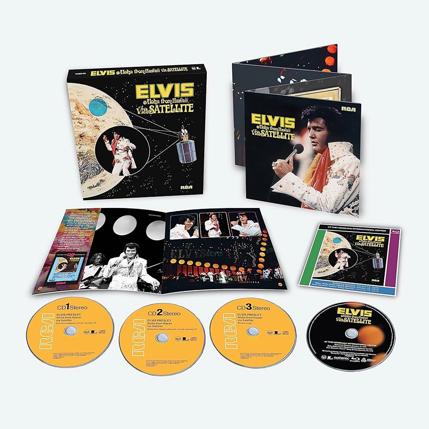 超希少コレクション ELVIS PRESLEY BOXセット CD30枚 Elvis Presley - Aloha From Hawaii Via Satellite (CD + Bluray