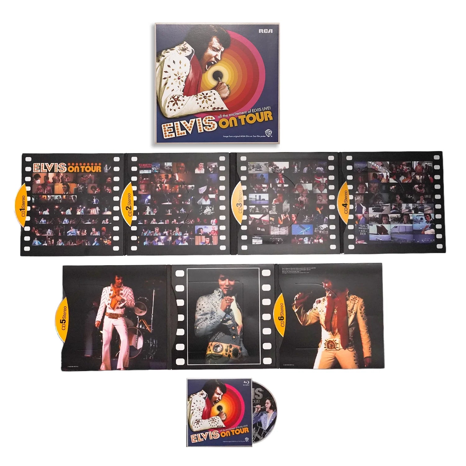 Elvis Presley - Elvis On Tour (CD + Bluray Boxset) – Sony Music