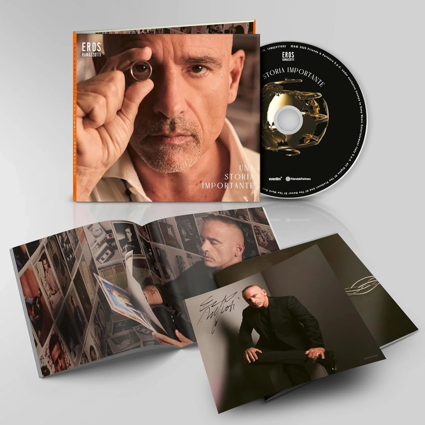 Eros Ramazzotti - Una Storia Importante (Signed CD)