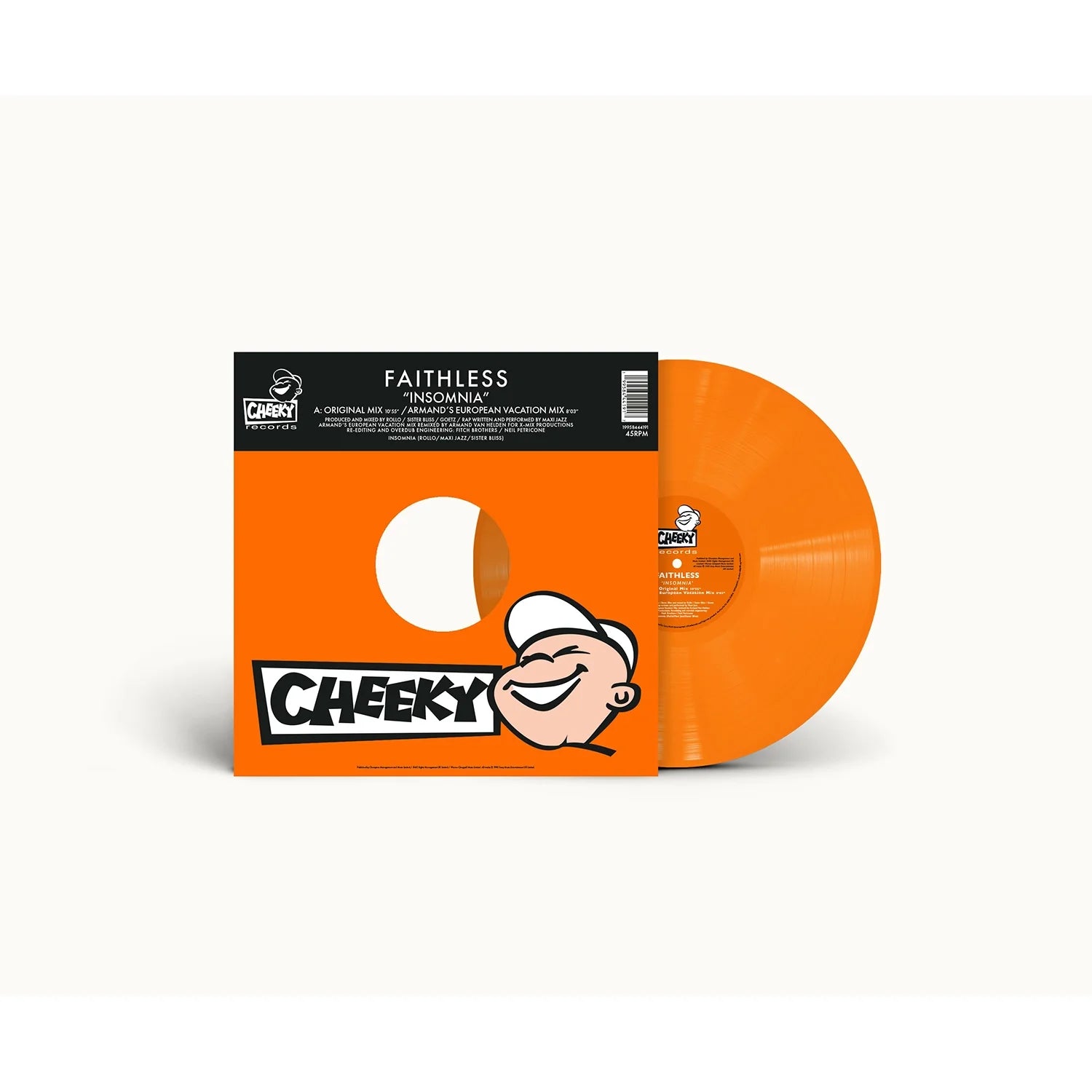 Faithless - Insomnia (30th Anniversary) (Orange Vinyl) – Sony