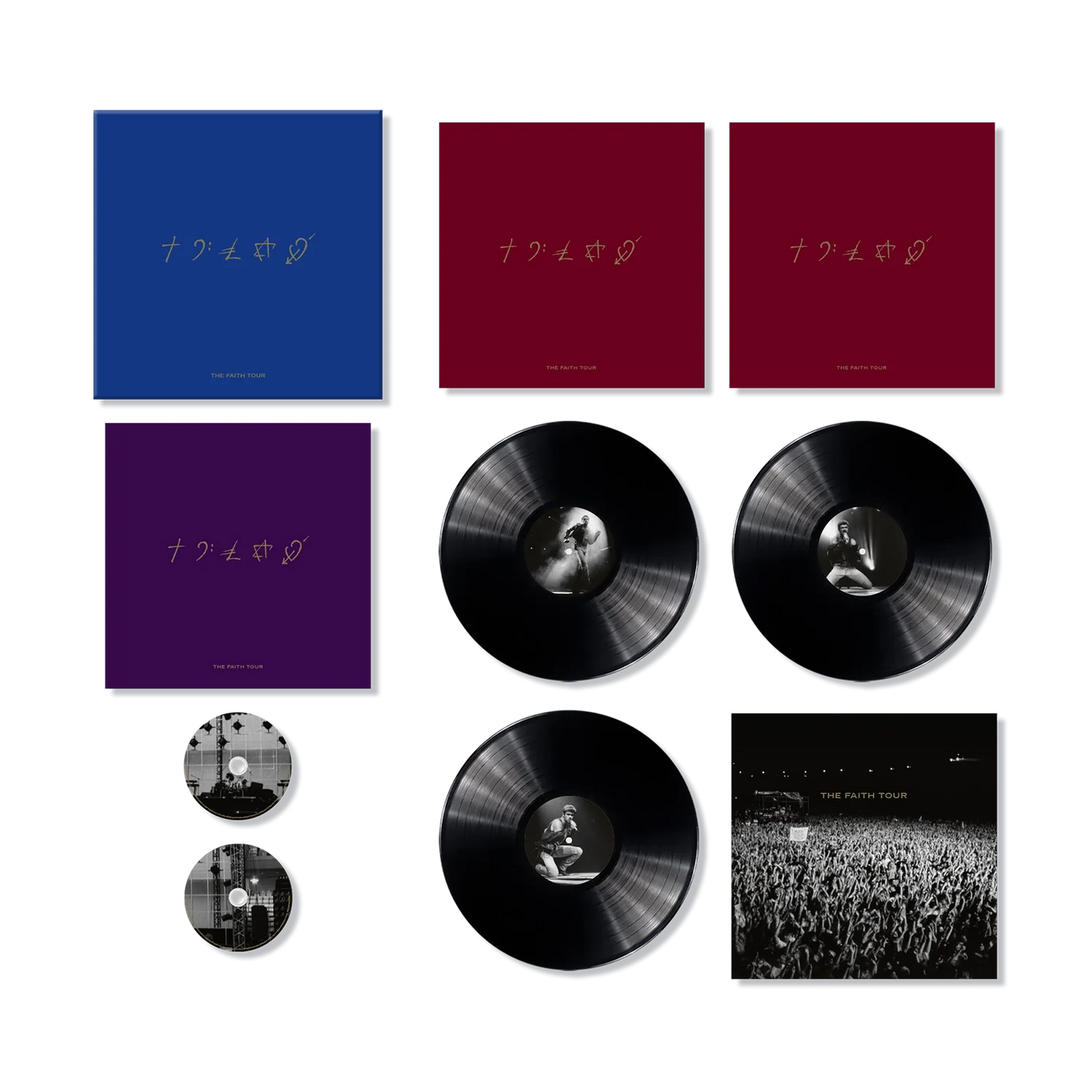 George Michael - Faith Tour (Disque vinyle & CD deluxe)