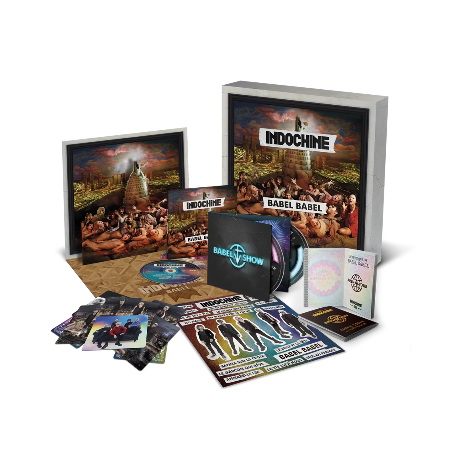 Indochine - Babel Babel (Limited Edition Box Set) – Sony Music Indochine - Babel Babel (Limited Edition Box Set) – Sony Music