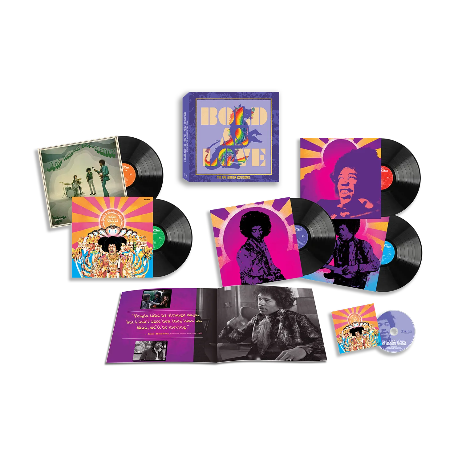 Jimi Hendrix - Axis: Bold As Love (Vinyl + Blu-ray Boxset) – Sony