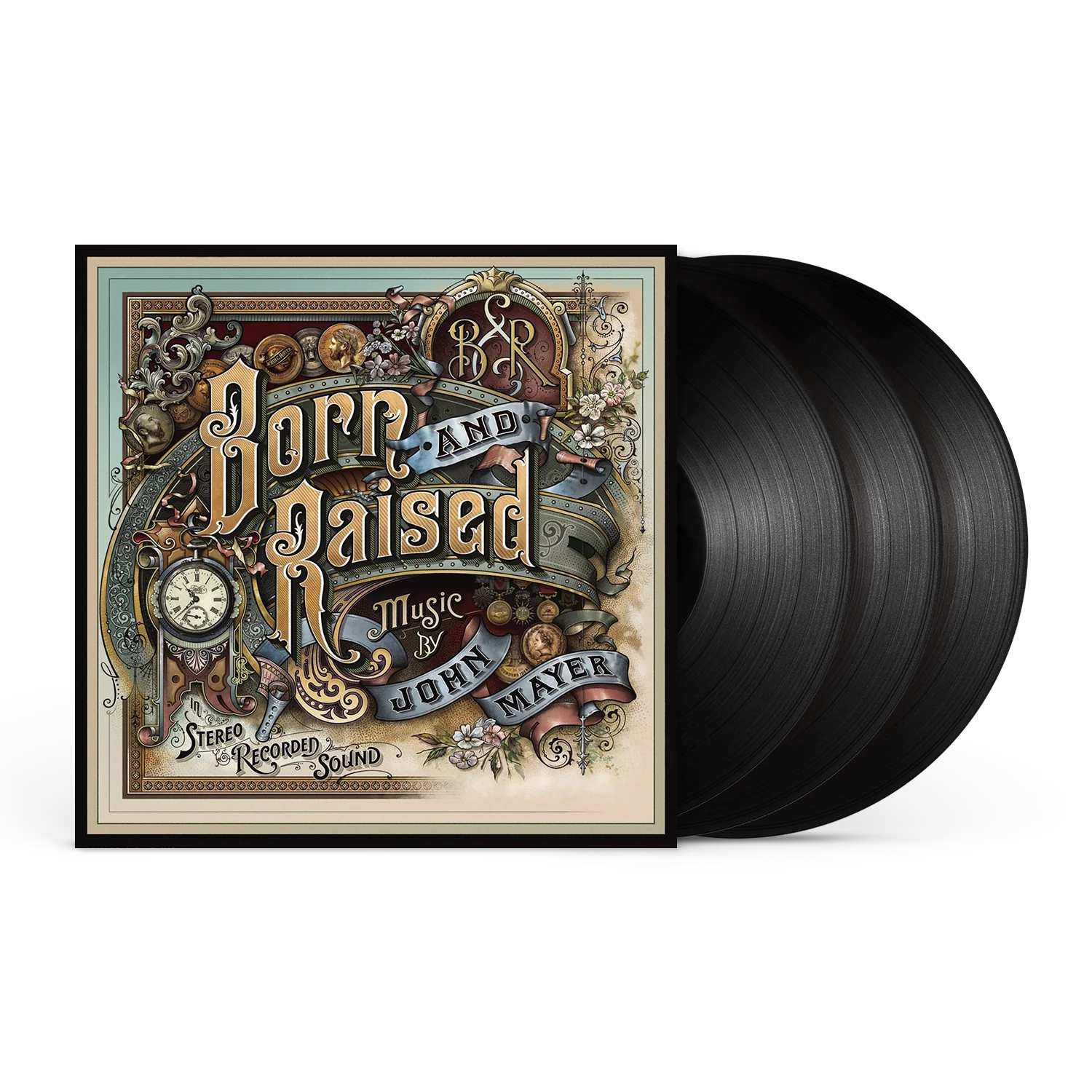 3discs LP John Mayer Born And Raised 886919760601 Sony Music, Columbia 未開封 /00920 John Mayer - Born And Raised (Vinyl + CD) – Sony Music Canada Store