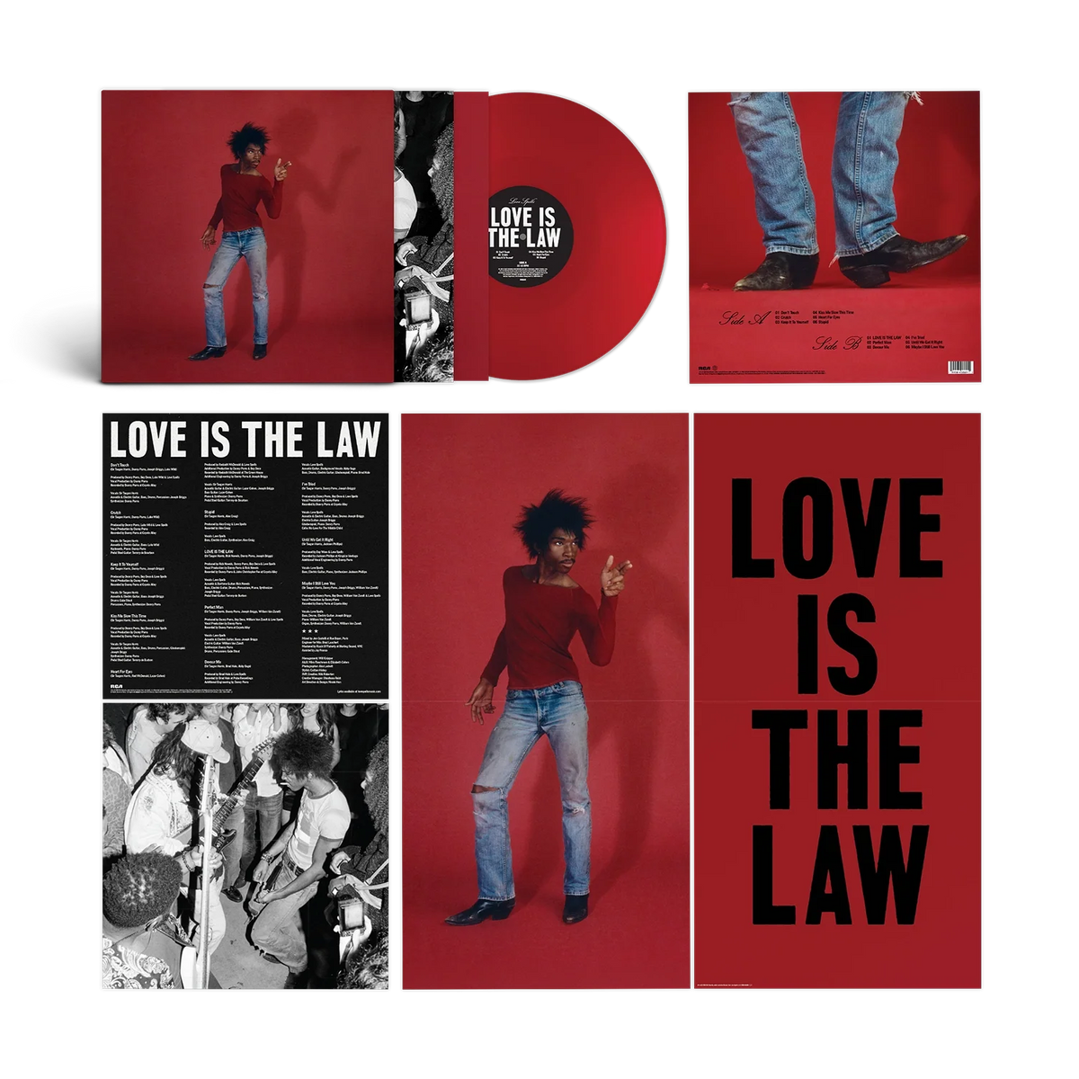 Love Spells - LOVE IS THE LAW (Vinyle rouge opaque)