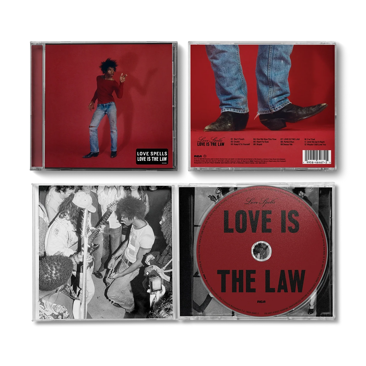 Love Spells - LOVE IS THE LAW (CD)