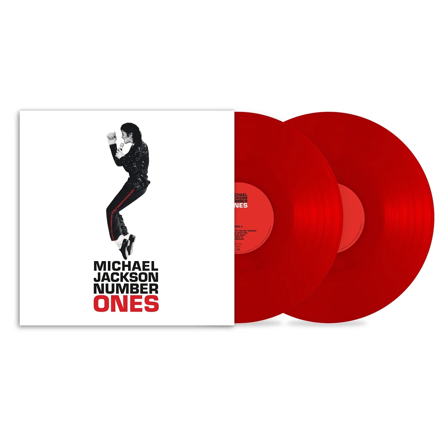 Michael Jackson NUMBER ONESプロモーションキット Michael Jackson - Number Ones (Red Vinyl) – Sony Music Canada Store
