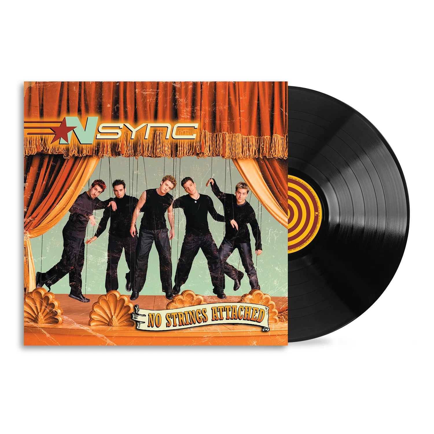 NSYNC - No Strings Attached (Black Vinyl) – Sony Music Canada Store