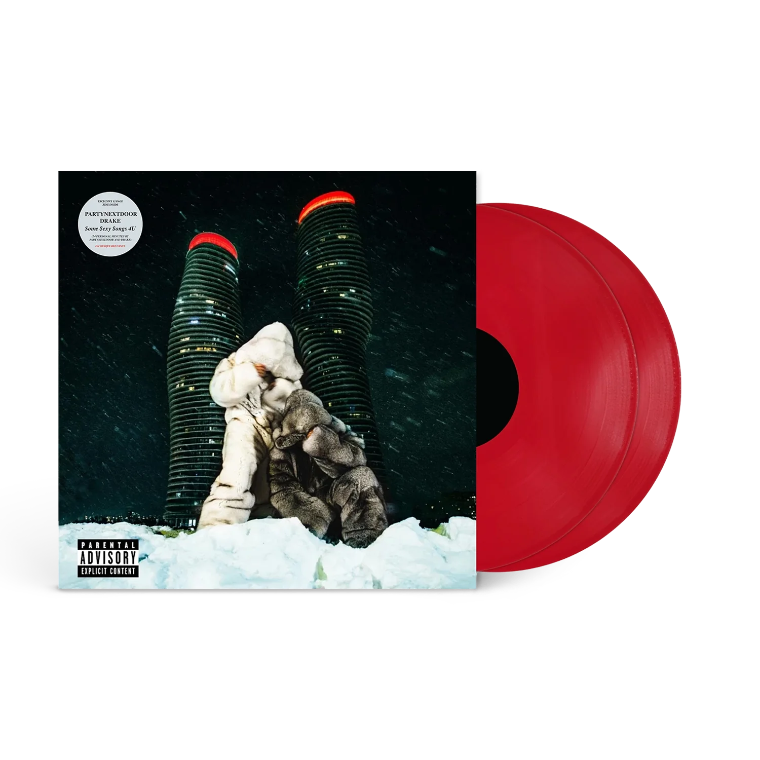 PARTYNEXTDOOR, Drake - $ome $exy $ongs 4 U (Opaque Red LP) – Sony PARTYNEXTDOOR, Drake - $ome $exy $ongs 4 U (Opaque Red LP) – Sony