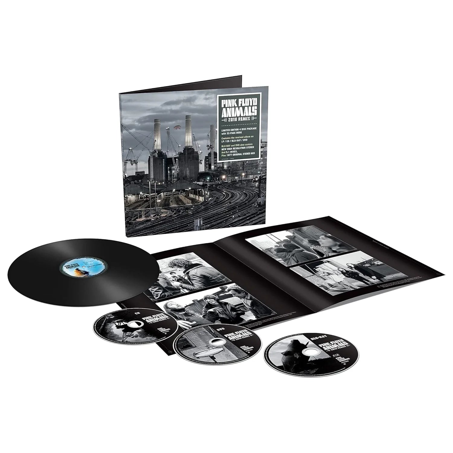 Pink Floyd - Animals (2018 Remix) (Vinyl + CD + DVD + Blu-ray