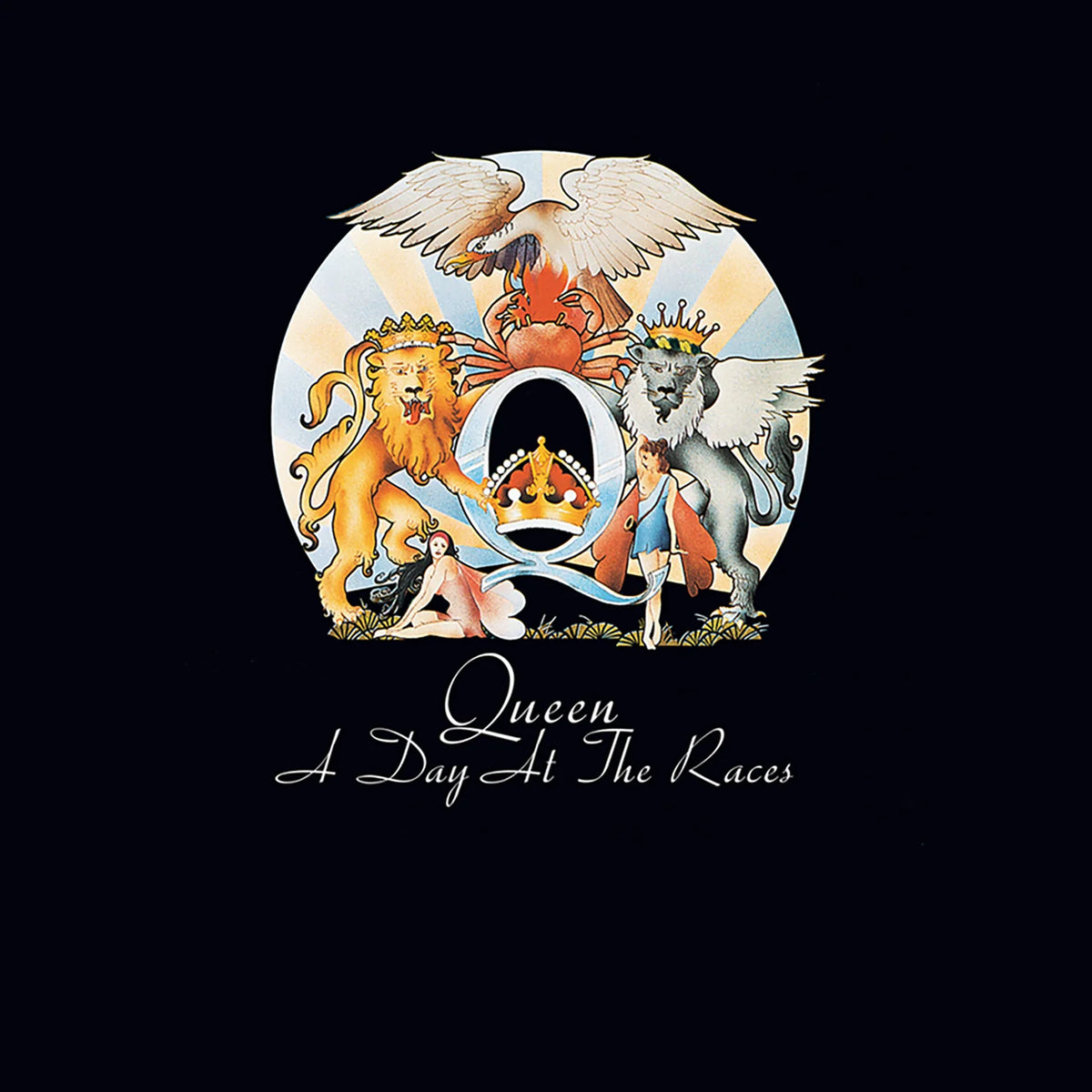 Queen - A Day At The Races (Blue Marbled Vinyl)