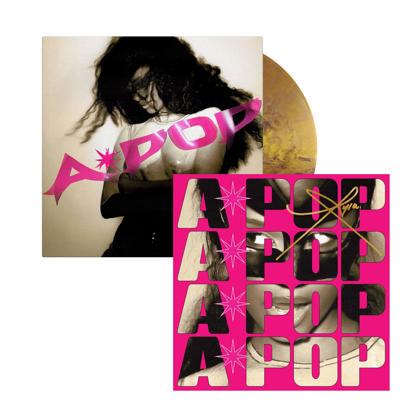 TYLA - A*POP (Autographed Royalty Gold Vinyl)