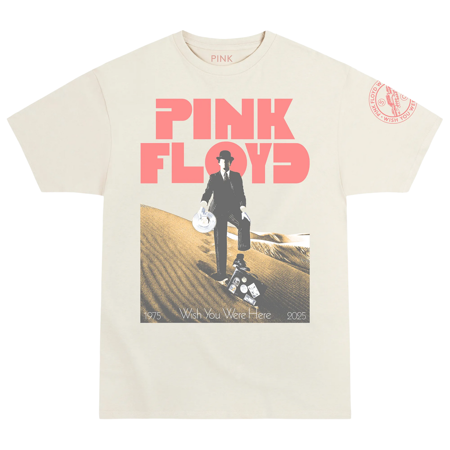 Pink Floyd - Wish You Were Here 50 T-Shirt homme invisible
