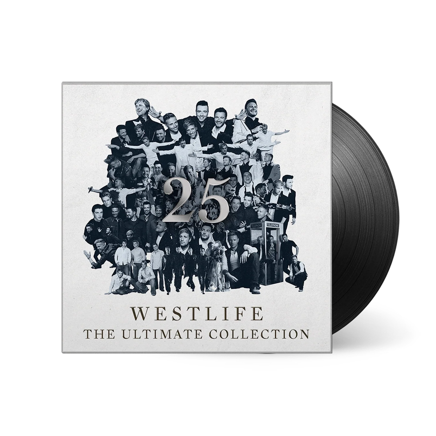 洋楽 Westlife 25 - The Ultimate Collection LP Westlife - 25 — The Ultimate Collection (Black Vinyl) – Sony Music