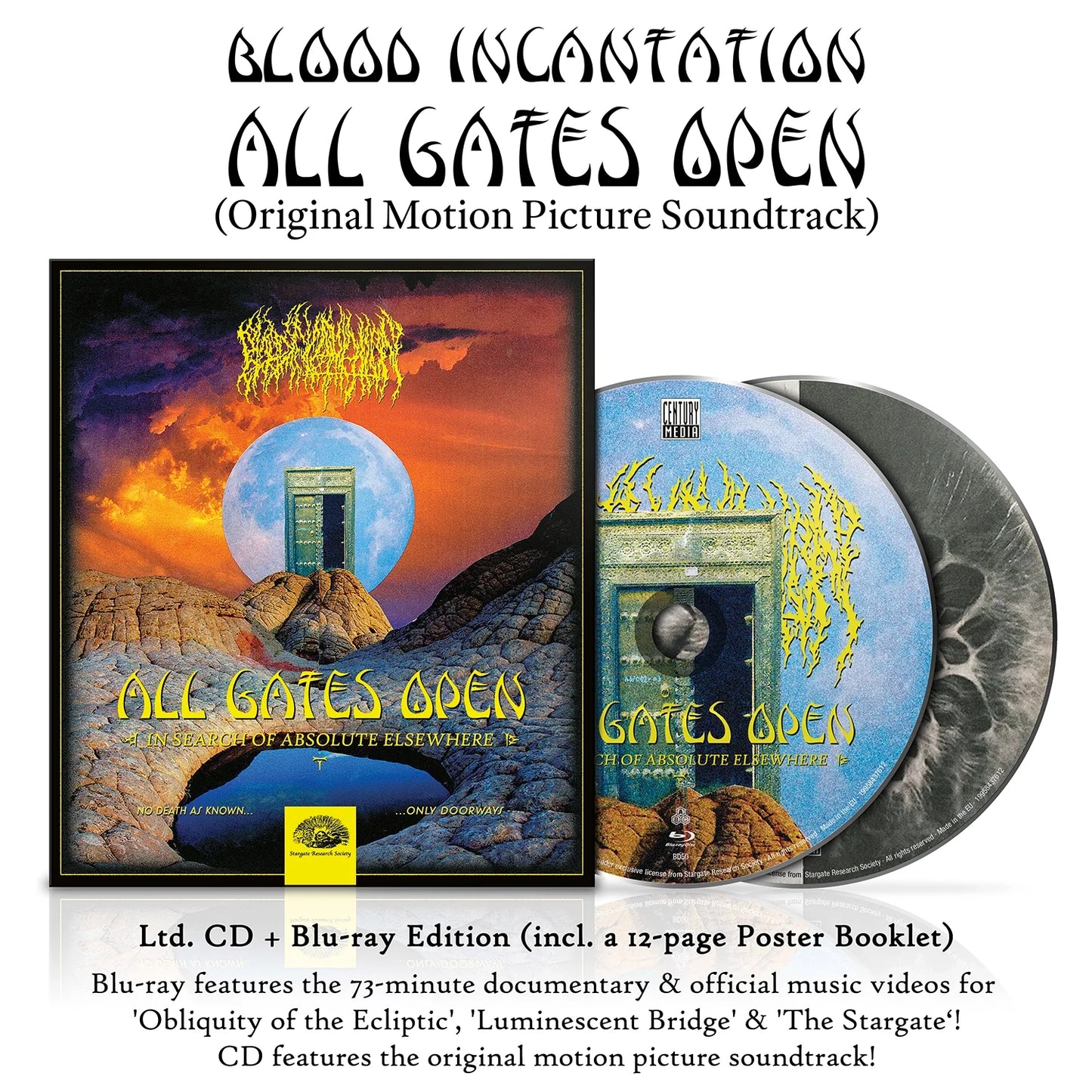 Blood Incantation - All Gates Open (Original Motion Picture Soundtrack) (Limited CD + Bluray)