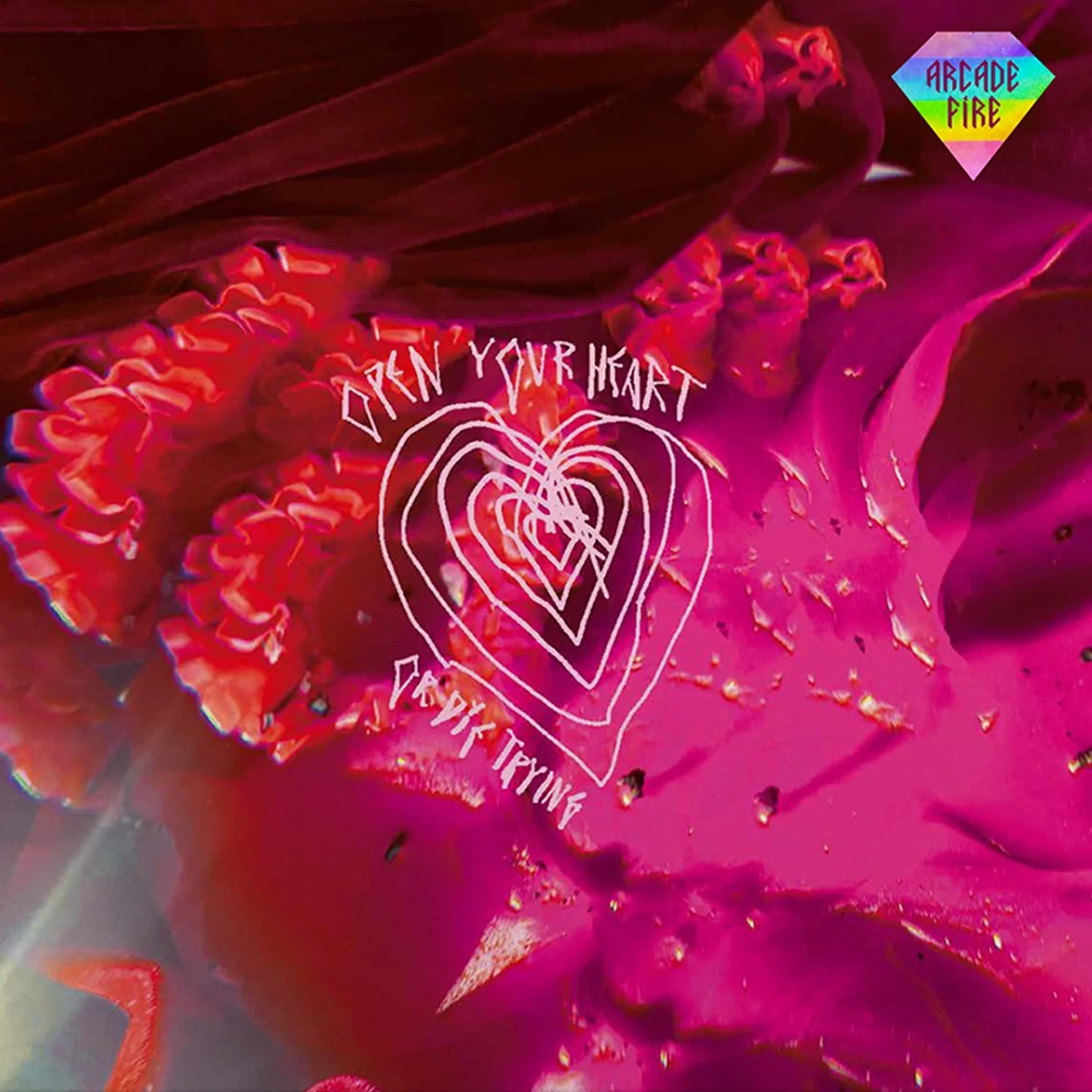 Arcade Fire - Open Your Heart Or Die Trying (Vinyle noir)