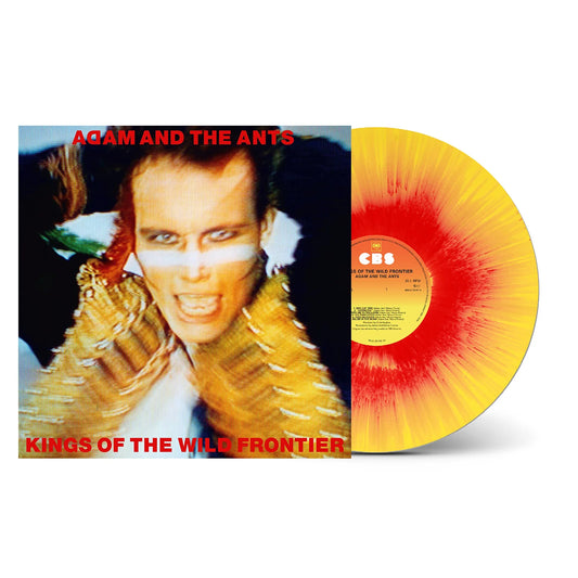 Adam & The Ants - Kings Of The Wild Frontier (Remastérisé) (Vinyle éclaboussé jaune et rouge)