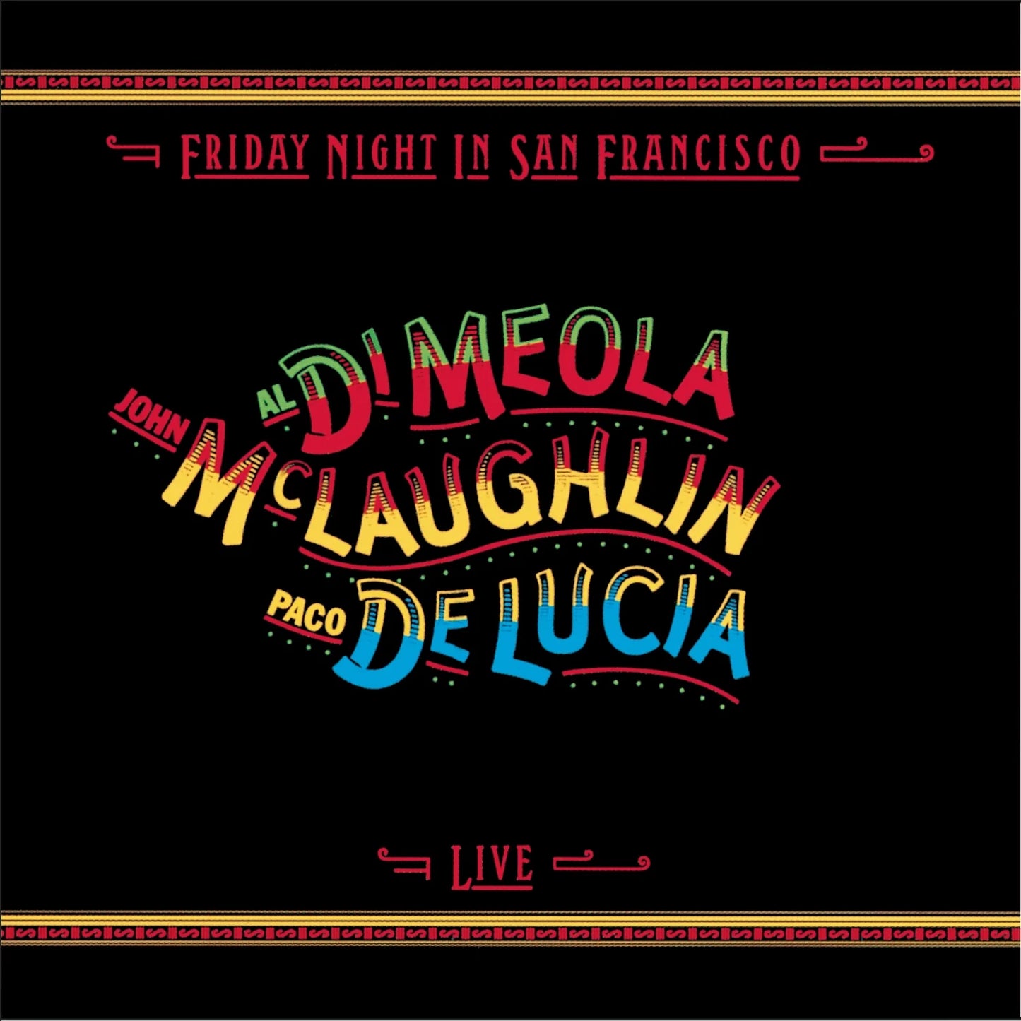 Al Di Meola, John McLaughlin and Paco de Lucía - Friday Night In San Francisco (Remastérisé) (CD)