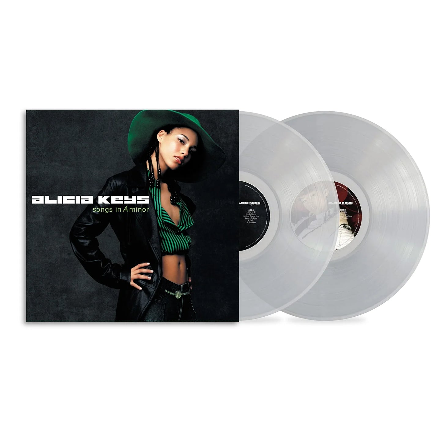 貴重 ALICIA KEYS/Song in A minor 2LP 限定盤 Alicia Keys - Songs in A Minor (25th Anniversary) (Crystal Clear