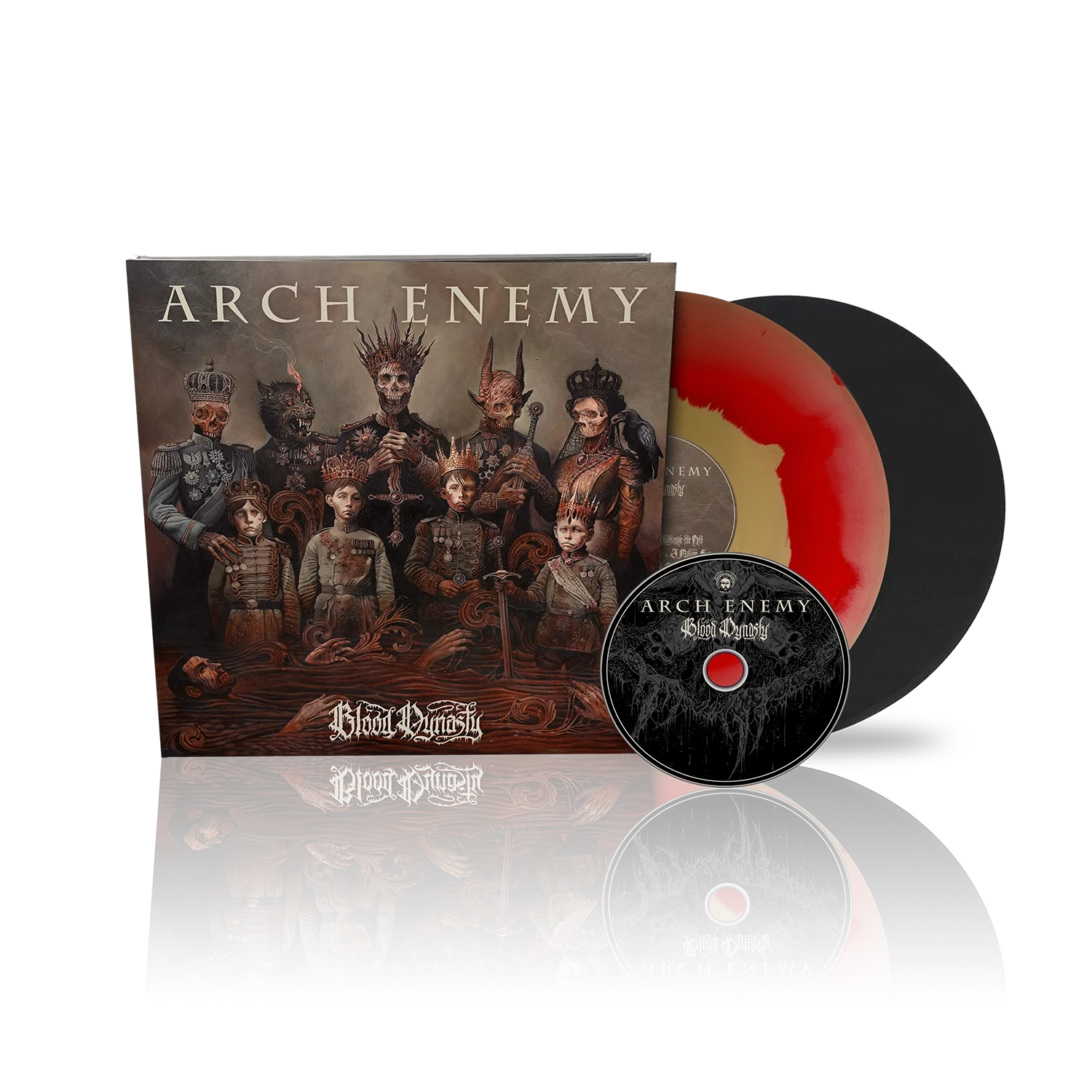 Arch Enemy - Blood Dynasty (Limited Deluxe Red & Golden Vinyl