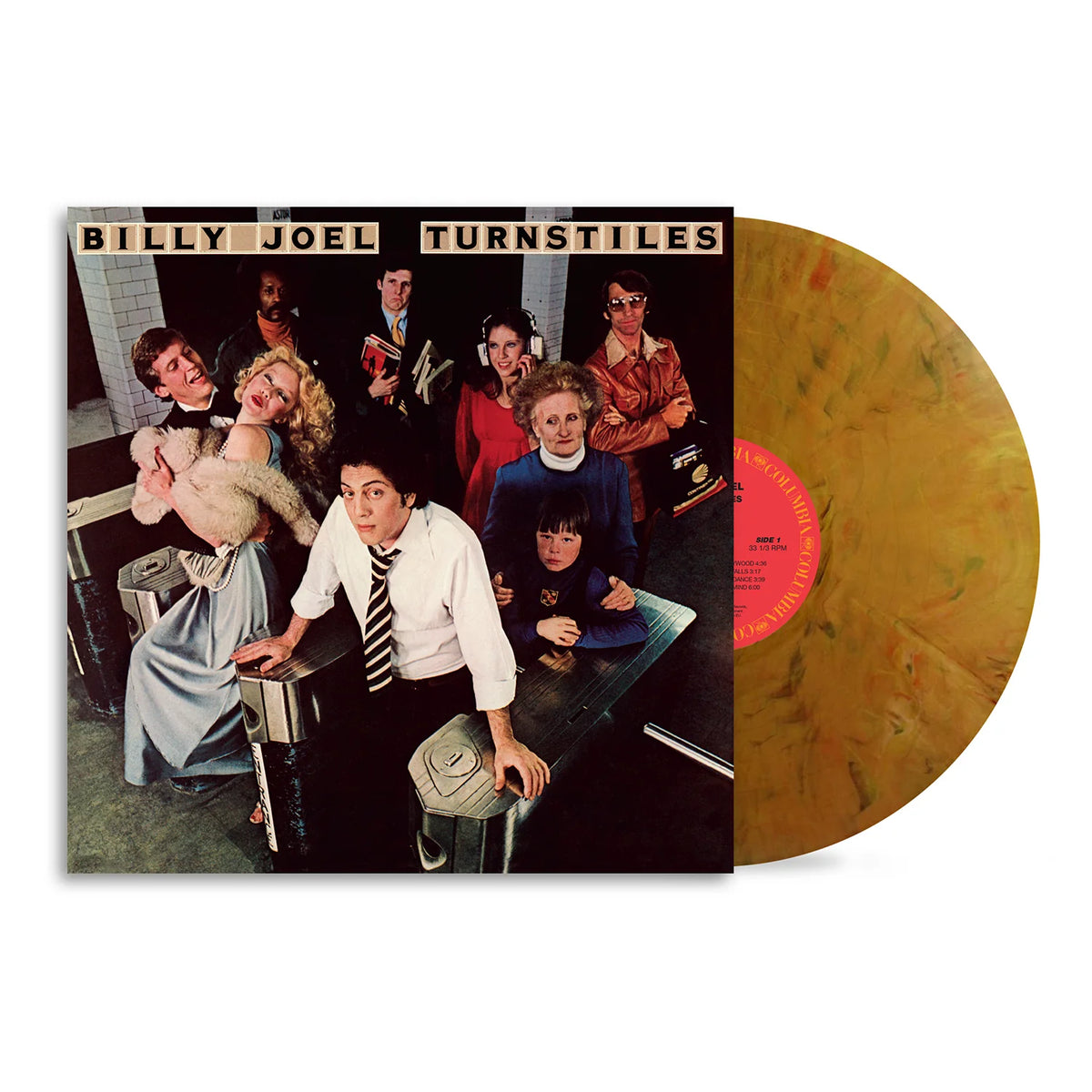 Billy Joel - Turnstiles (Subway Token Gold Colour Vinyl)