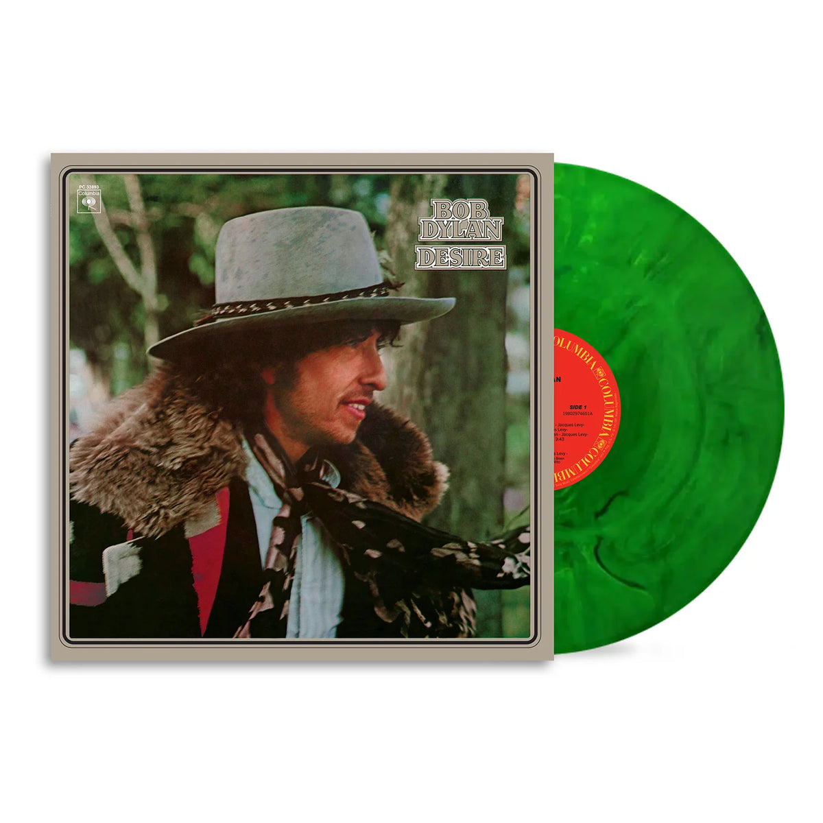 Bob Dylan - Desire (Vinyle marbré vert cyprès)
