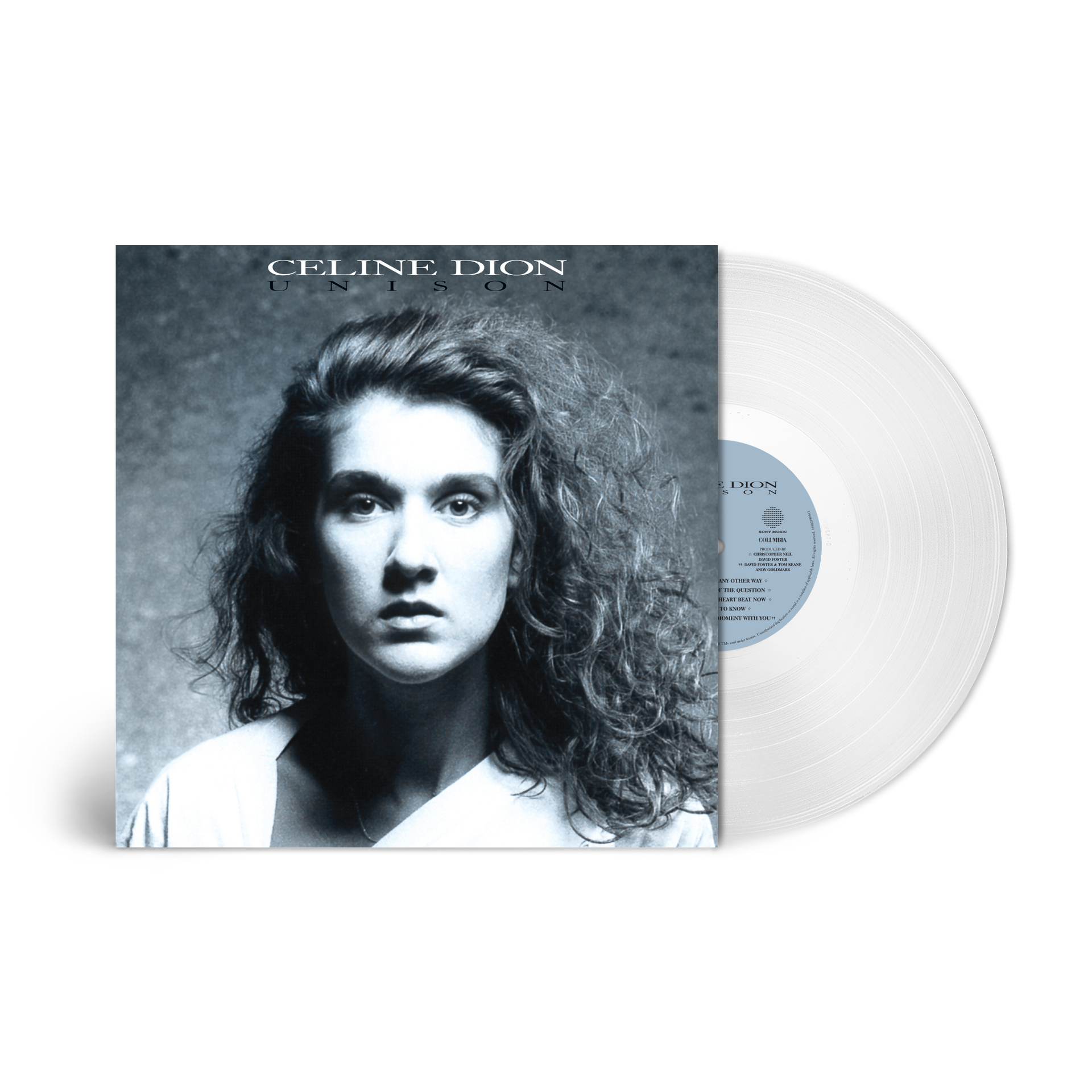 Celine Dion - Unison (Clear Vinyl) – Sony Music Canada Store