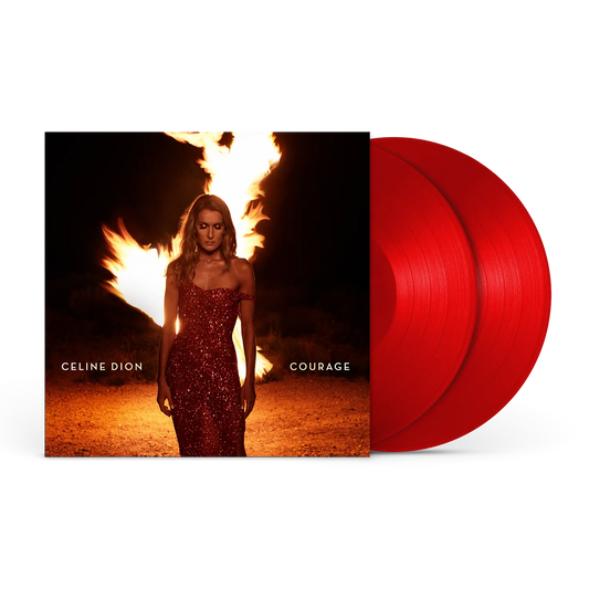 Celine Dion - Courage (Ruby Red Vinyl)
