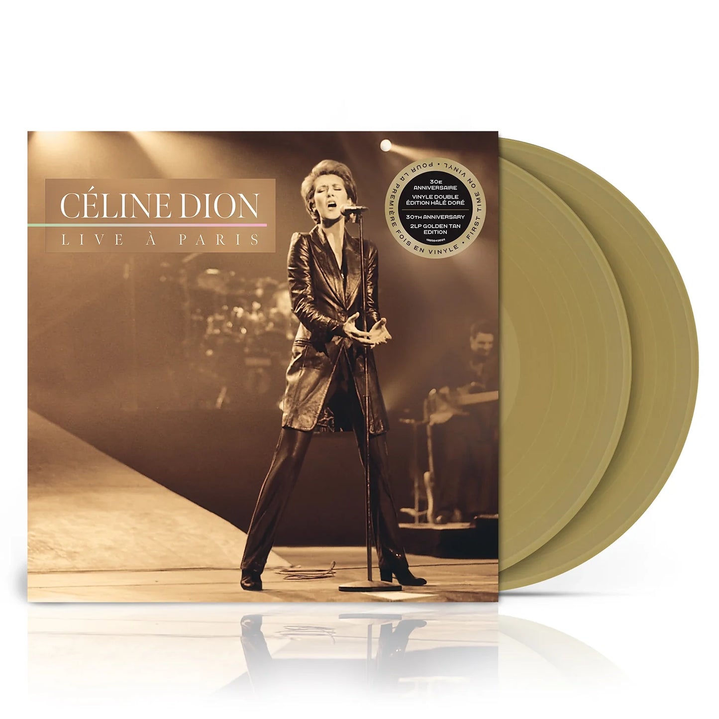 Celine Dion - Live à Paris (Golden Tan Vinyl)
