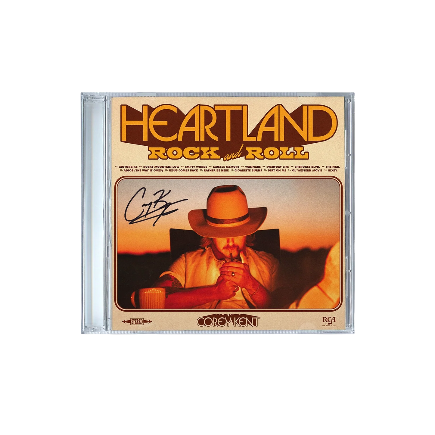 Corey Kent - Heartland Rock and Roll (CD signé) 