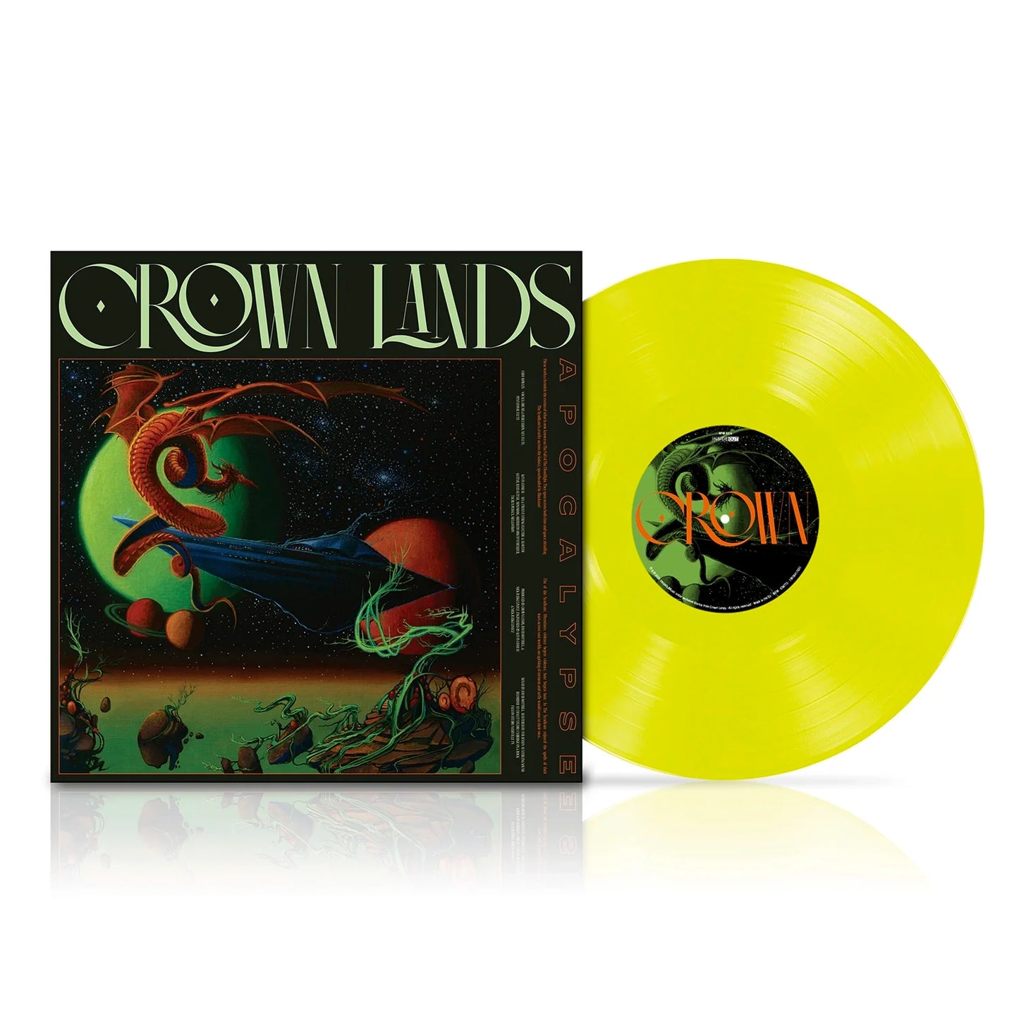 Crown Lands - Apocalypse (Neon Yellow Vinyl)