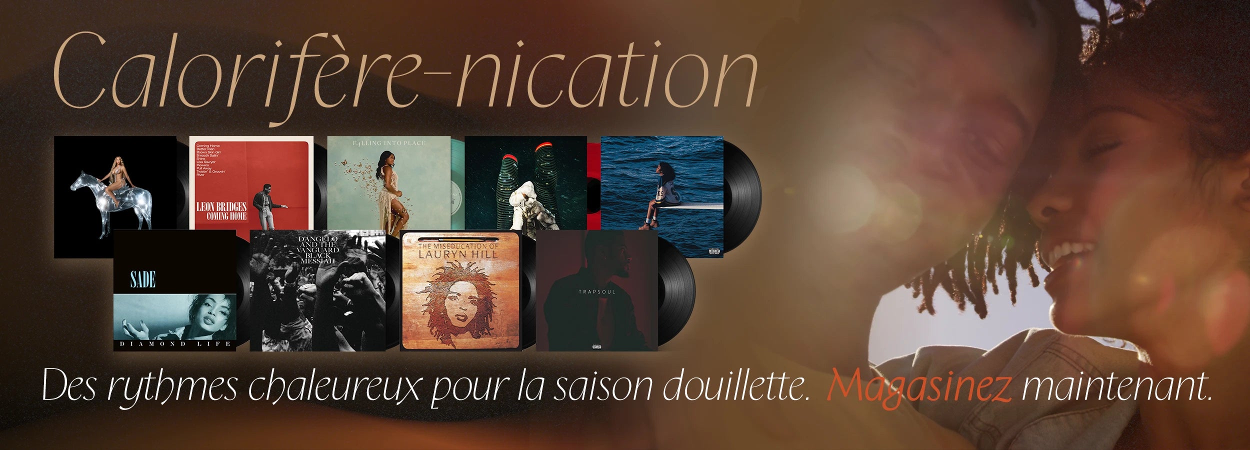 Calorifère-nication - Des rythmes chaleureux pour la saison douillette. Magasinez maintenant.