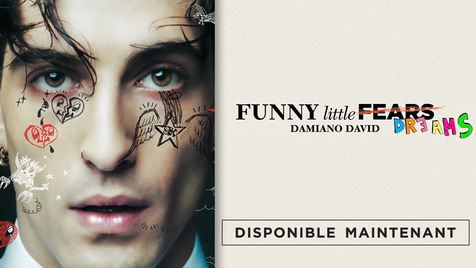 Damiano David  Funny Little Dreams - Disponible Maintenant 