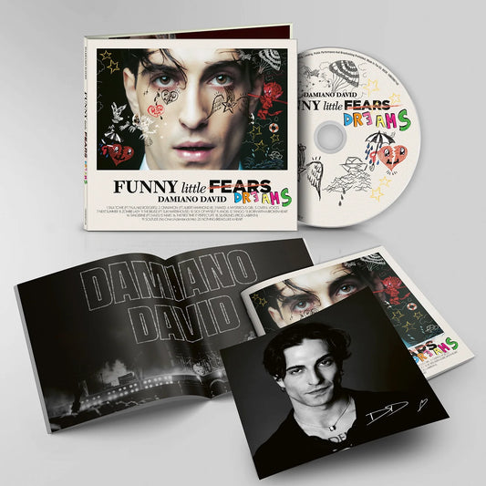 Damiano David - FUNNY little FEARS (DREAMS) (CD with Signed Booklet)