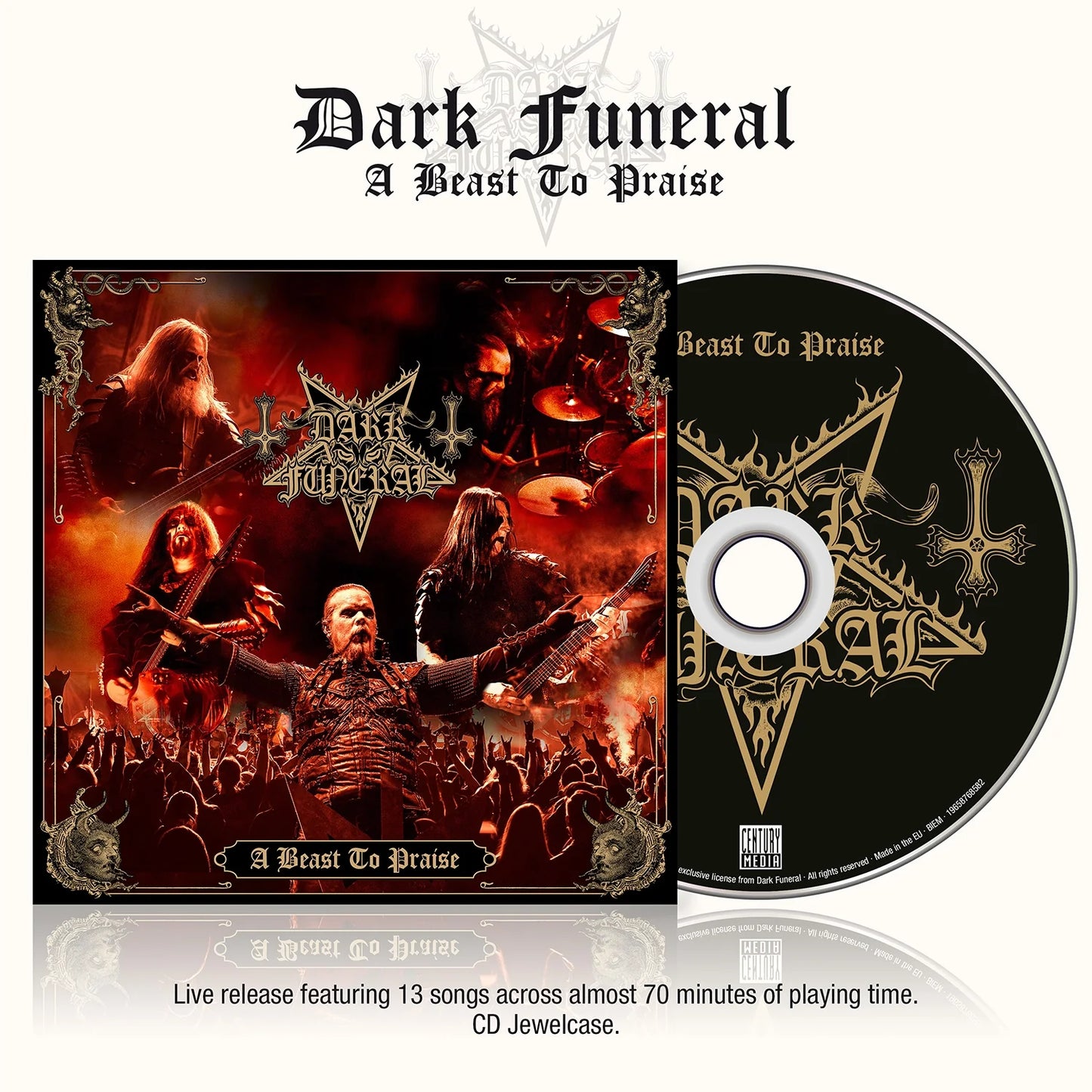 Dark Funeral - A Beast To Praise (Live) (CD)