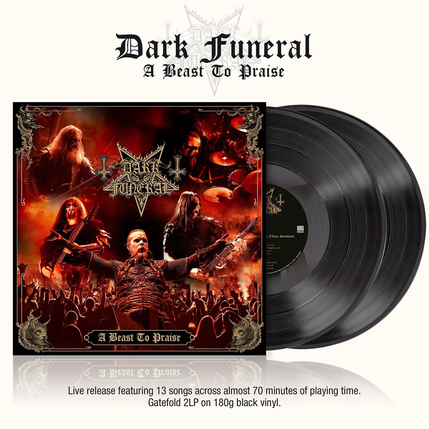 Dark Funeral - A Beast To Praise (Live) (Black Vinyl)
