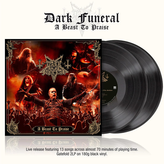 Dark Funeral - A Beast To Praise (Live) (Black Vinyl)