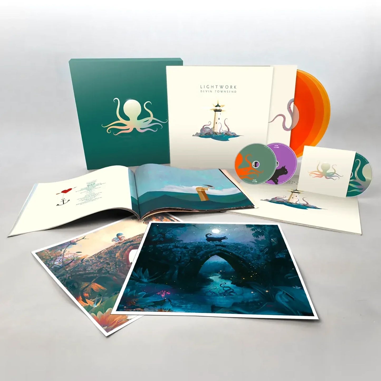 Devin Townsend - Lightwork (Vinyle limité deluxe orange transparent + CD)