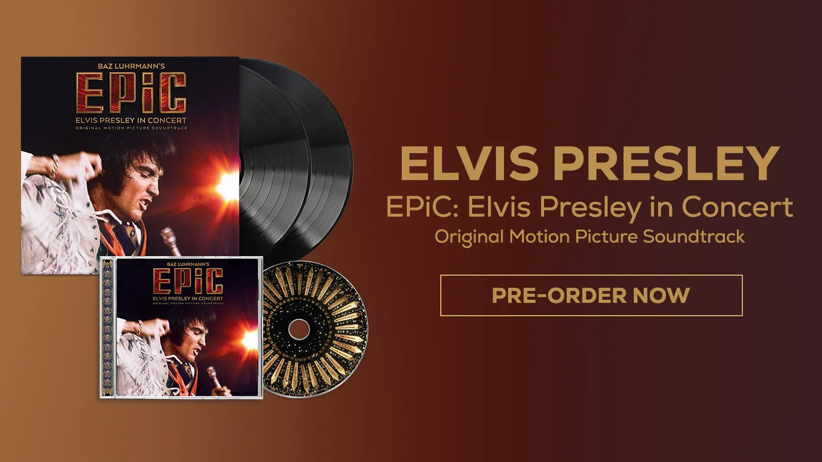 Elvis Presley - EPiC: Elvis Presley in Concert Original Motion Picture Soundtrack | Pre-order Now