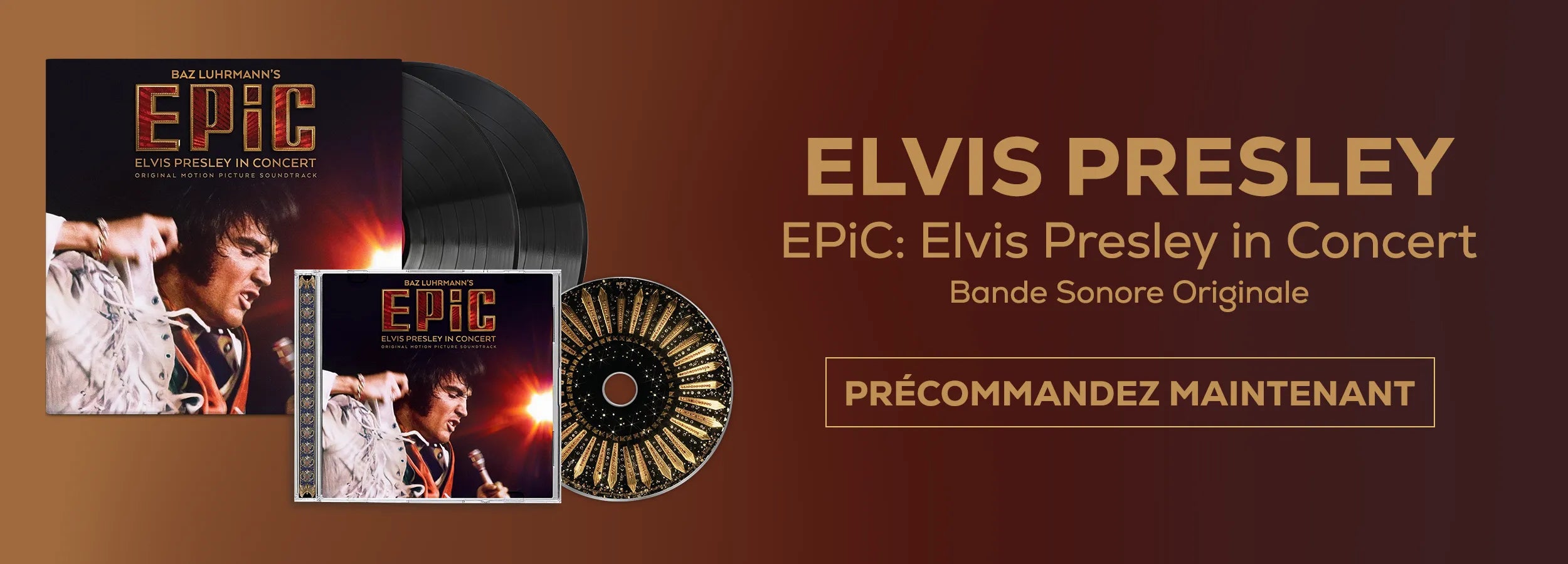 Elvis Presley - EPiC: Elvis Presley in Concert Bande sonore originale | Précommandez maintenant 