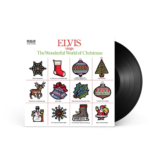 Elvis Presley - Elvis Sings The Wonderful World Of Christmas (Disque vinyle)